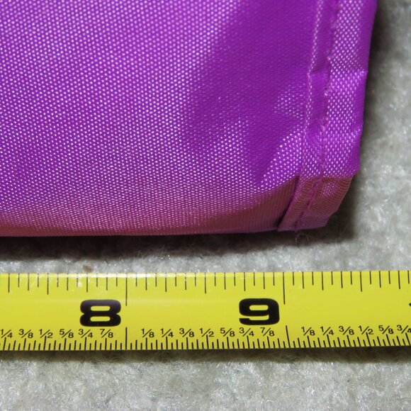 Joy Mangano JM New York Roll Up Makeup Beauty Jewelry Organizer - Purple - Picture 9 of 15